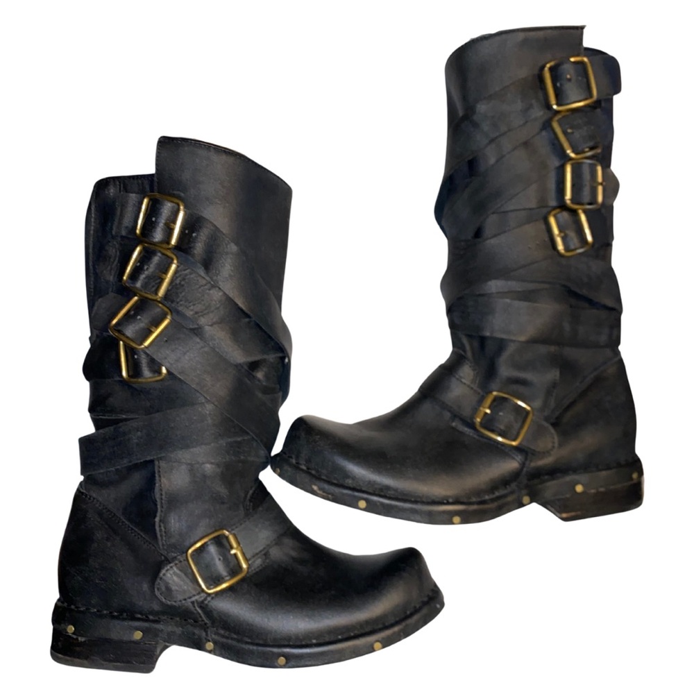 Jeffrey Campbell Brit Moto Boots Women’s Size 9